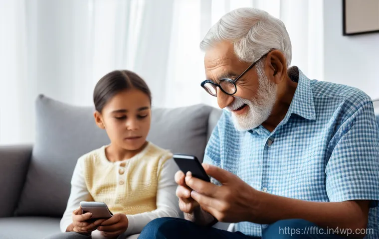 사이버보안 생활 습관 점검하기 위한 앱 추천 - **Image Prompt 1: Digital Fortress**
    A diverse adult, looking focused and confident, is seated a...