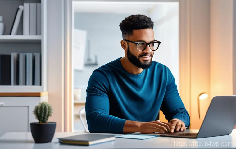 사이버보안 생활 습관 점검하기 위한 앱 추천 - **Image Prompt 2: Bridging the Digital Divide with Security**
    An elderly person with a kind expr...