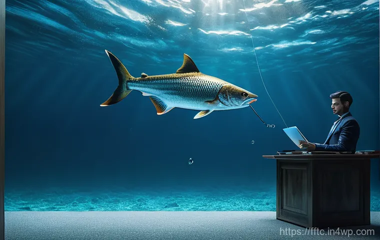 이메일 보안 설정 방법 및 중요성 - **Image Prompt 1: The AI-Powered Phishing Threat**