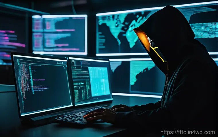 이메일 보안 설정 방법 및 중요성 - **Image Prompt 1: The AI-Powered Phishing Threat**