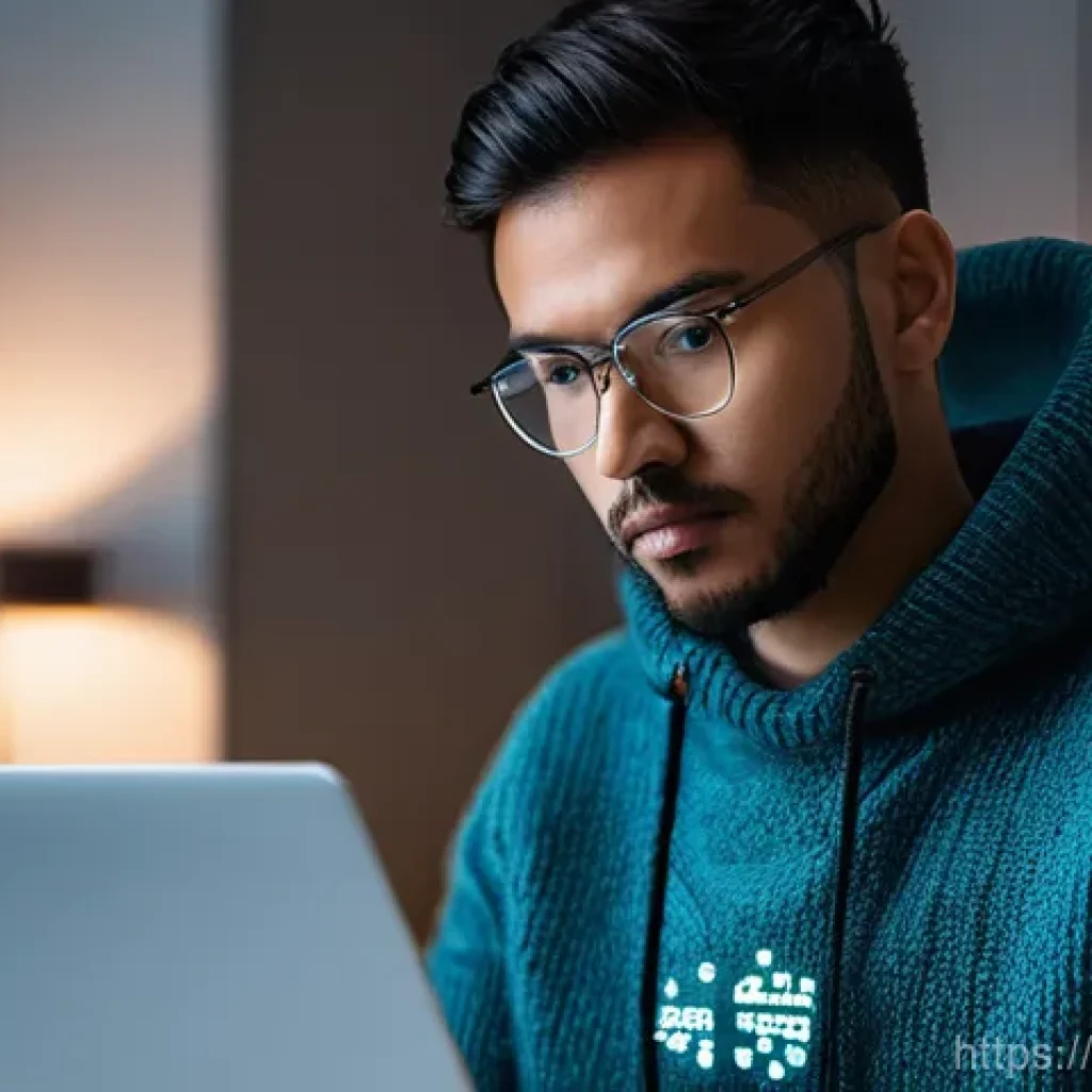 안전한 비밀번호 설정 방법과 관리 팁 - **Image Prompt 1: The Fortress of a Strong Password**
    A focused, eye-level shot of a young adult...